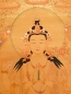 Mobile Preview: Buddha-Thangka, Buddha-Bild handgemalt Goldfarben